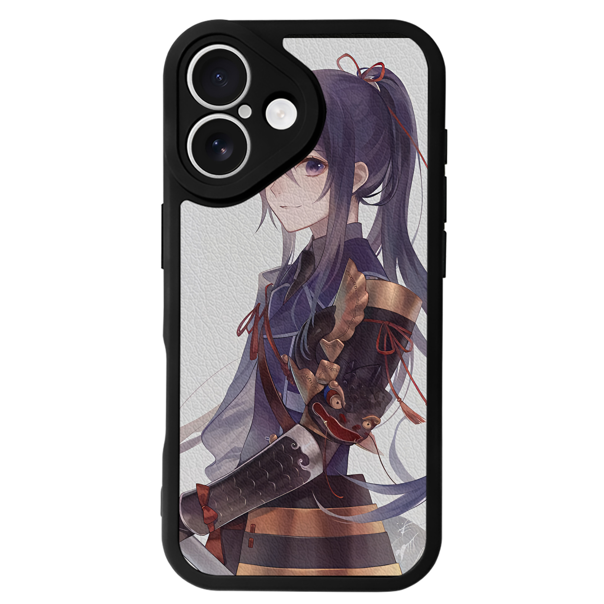 （画像用） 刀剣乱舞 Touken Ranbu 【iPhone 16シリーズ対応】シリコンスマホケース（レザー調） 材質：シリコン